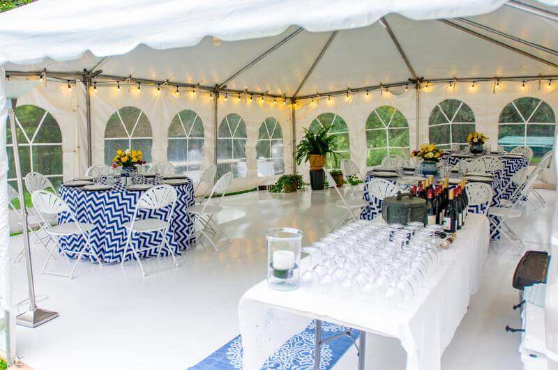 Custom-made winter party rental packages